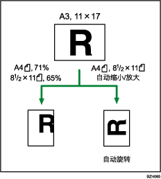 自动缩小/放大插图